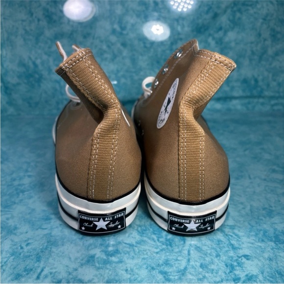 Converse Chuck 70 Light Brown Men’s Canvas High Top Shoes Sneakers Size 12 - Picture 2 of 5